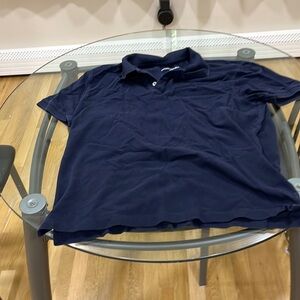 Banana Republic Blue Pique Polo